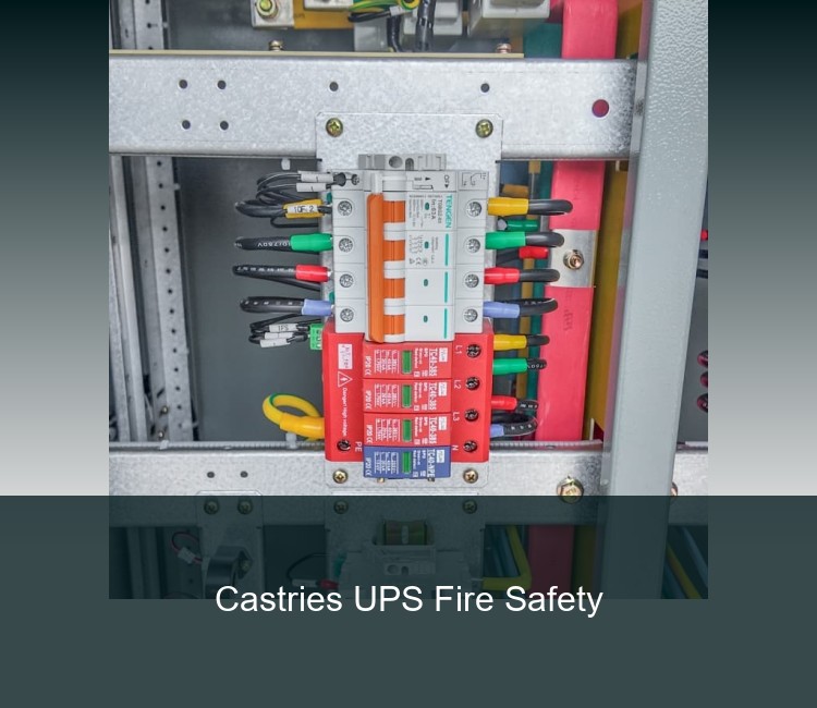 Castries UPS Fire Safety