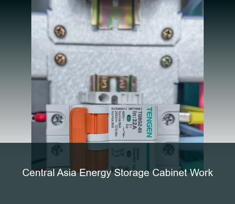 Central Asia Energy Storage Cabinet Work