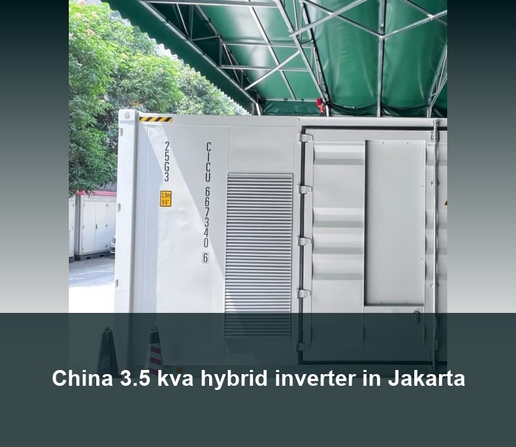 China 3.5 kva hybrid inverter in Jakarta