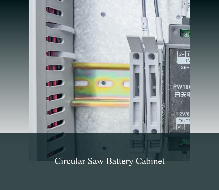 Circular Saw Battery Cabinet