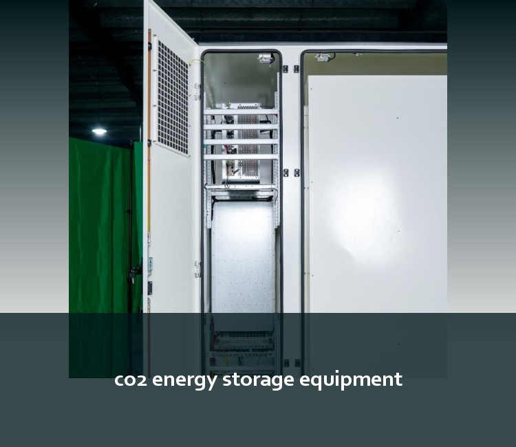 co2 energy storage equipment