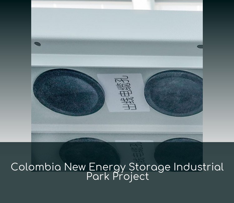 Colombia New Energy Storage Industrial Park Project