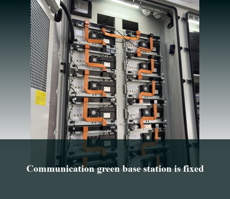 Communication green base station is fixed