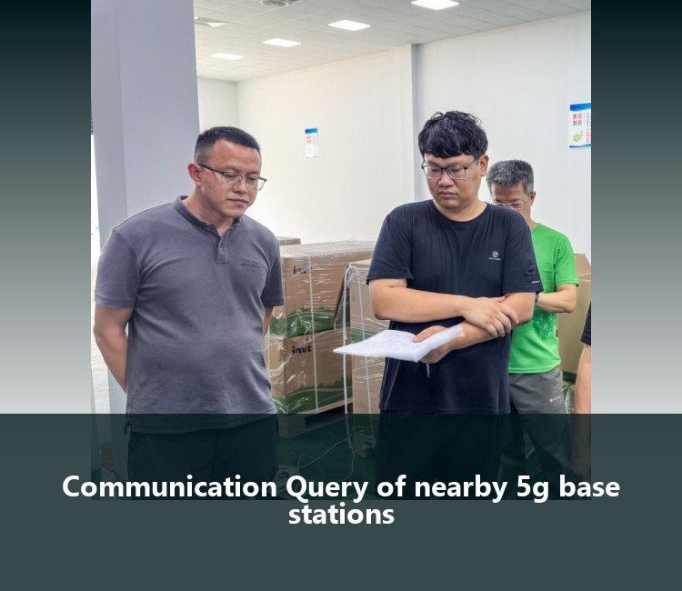 Communication Query of nearby 5g base stations