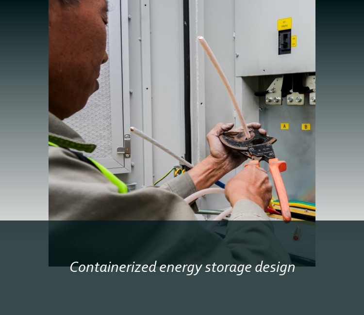 Containerized energy storage design