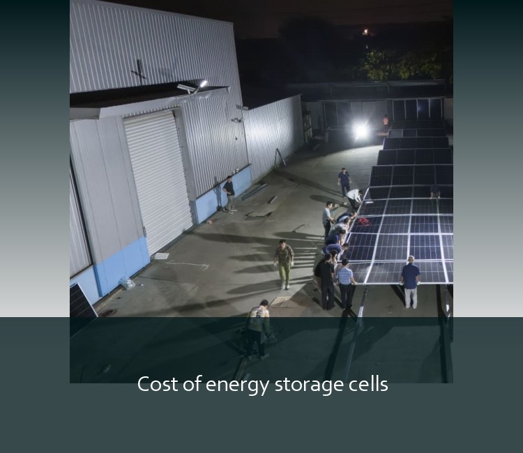 Cost of energy storage cells