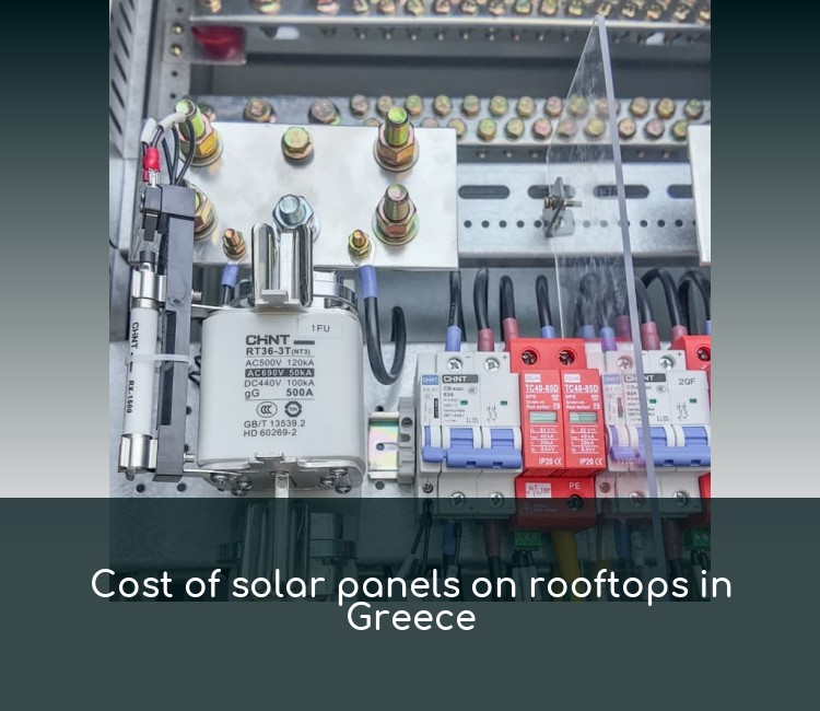 Cost of solar panels on rooftops in Greece