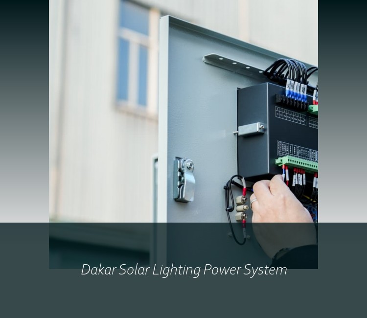 Dakar Solar Lighting Power System