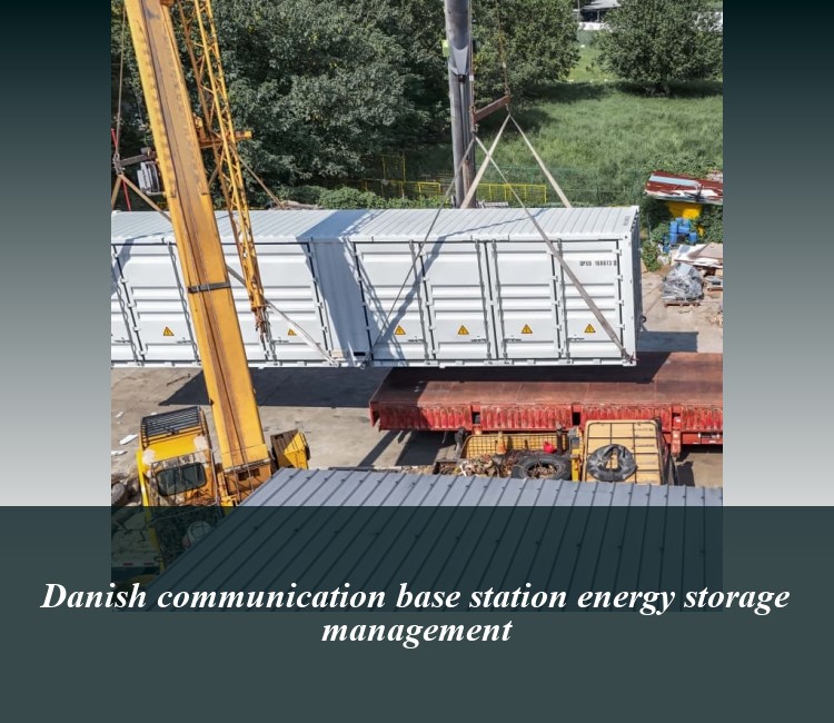 Danish communication base station energy storage management