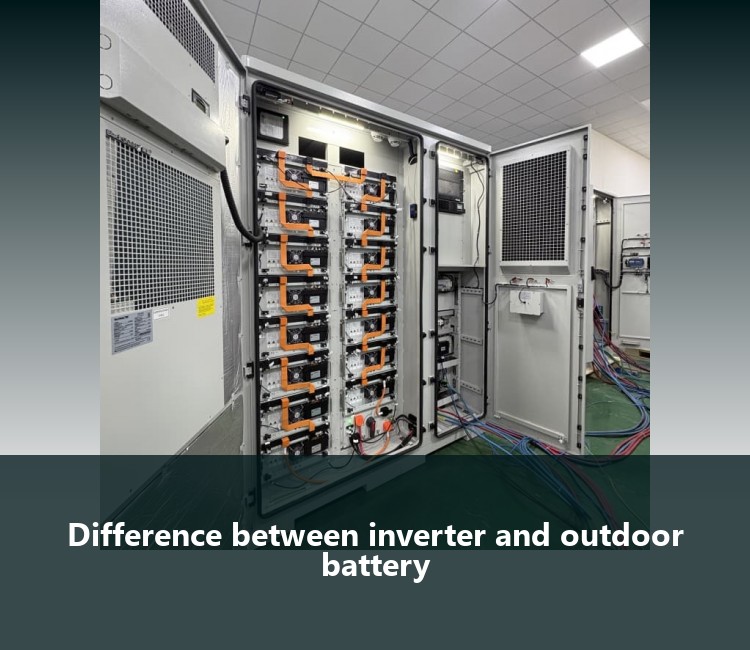Difference between inverter and outdoor battery