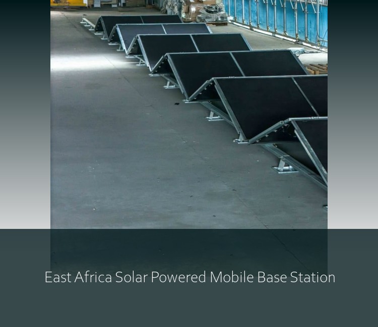 East Africa Solar Powered Mobile Base Station