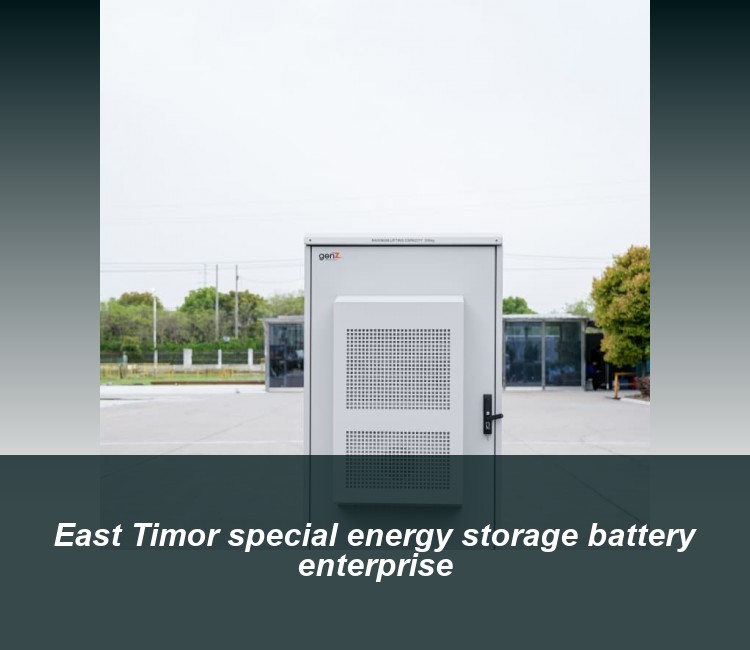 East Timor special energy storage battery enterprise