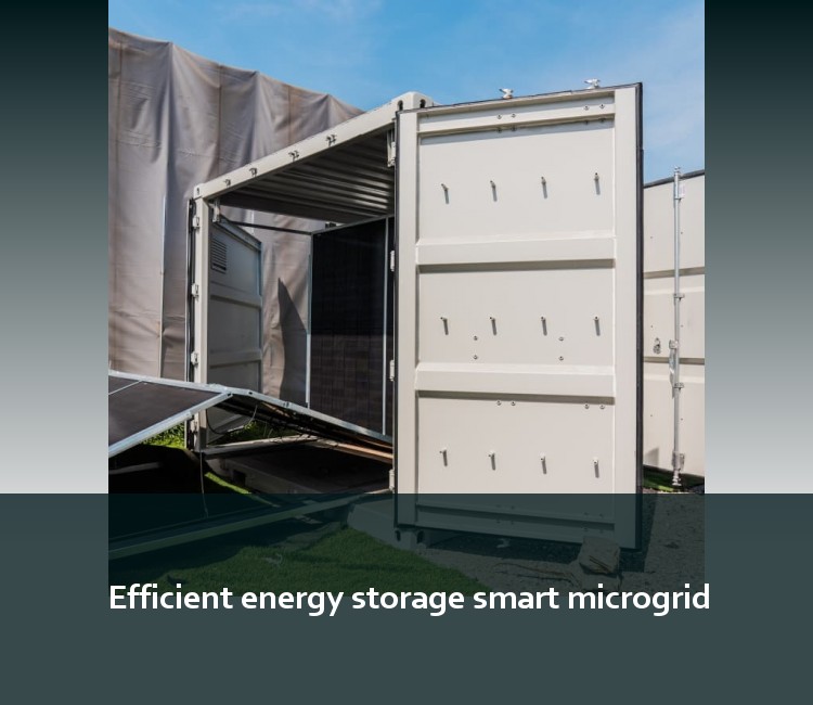 Efficient energy storage smart microgrid