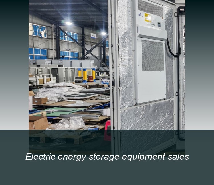 Electric energy storage equipment sales