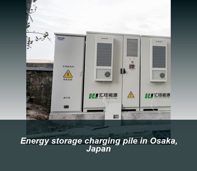 Energy storage charging pile in Osaka, Japan