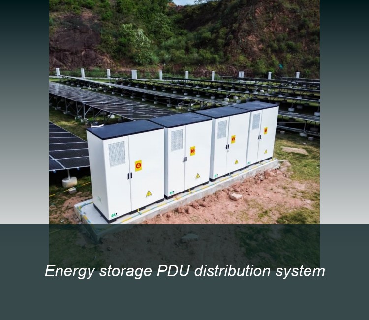 Energy storage PDU distribution system