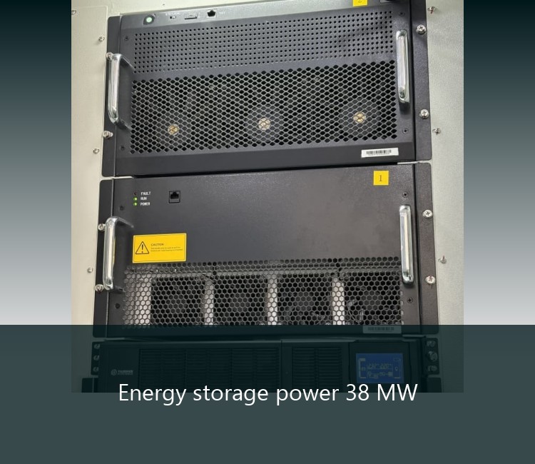 Energy storage power 38 MW