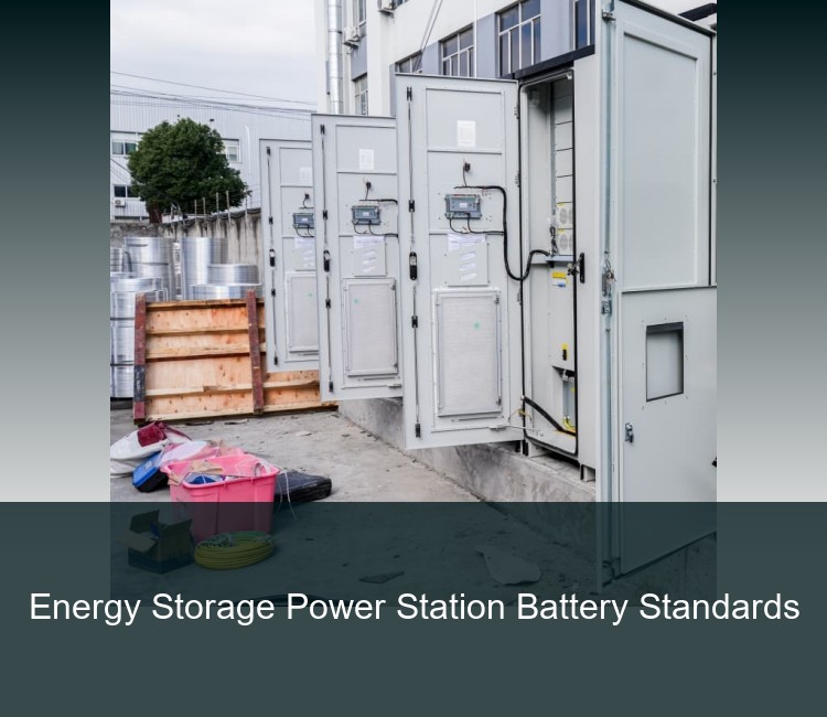 Energy Storage Power Station Battery Standards
