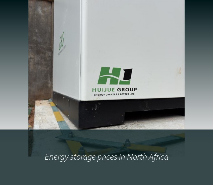 Energy storage prices in North Africa
