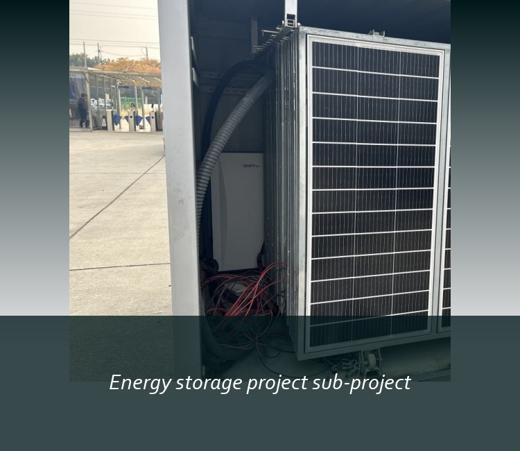 Energy storage project sub-project