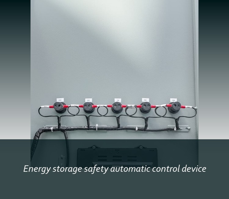 Energy storage safety automatic control device