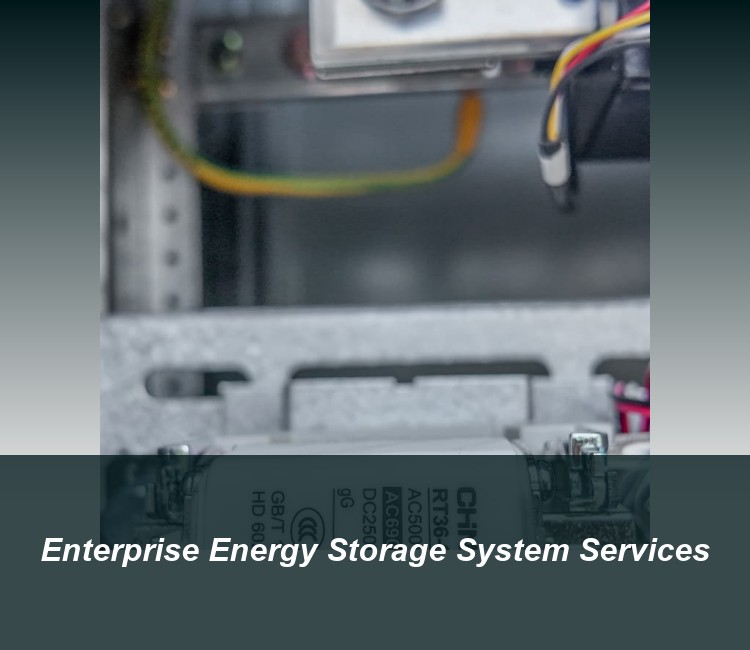 Enterprise Energy Storage System Services