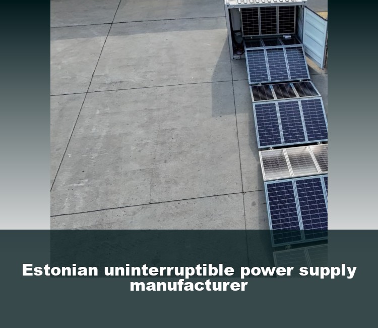 Estonian uninterruptible power supply manufacturer
