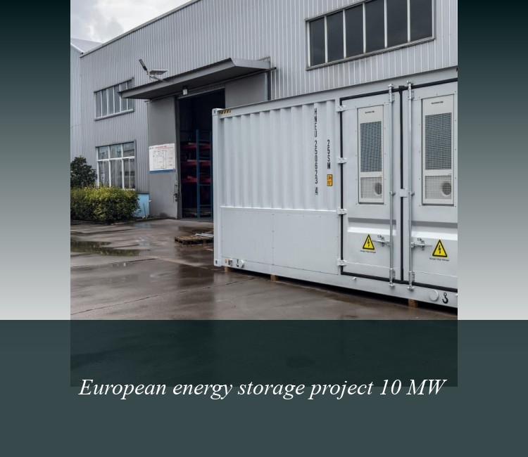 European energy storage project 10 MW