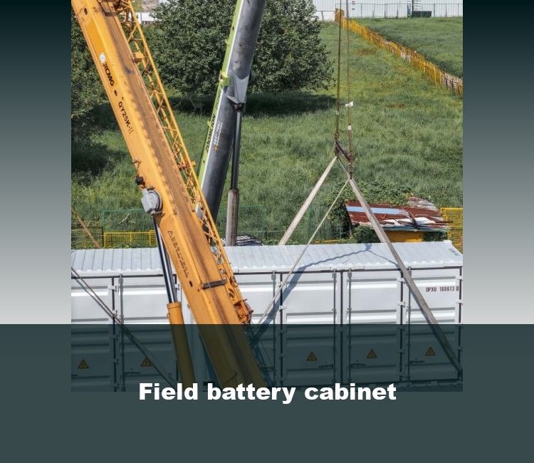 Field battery cabinet
