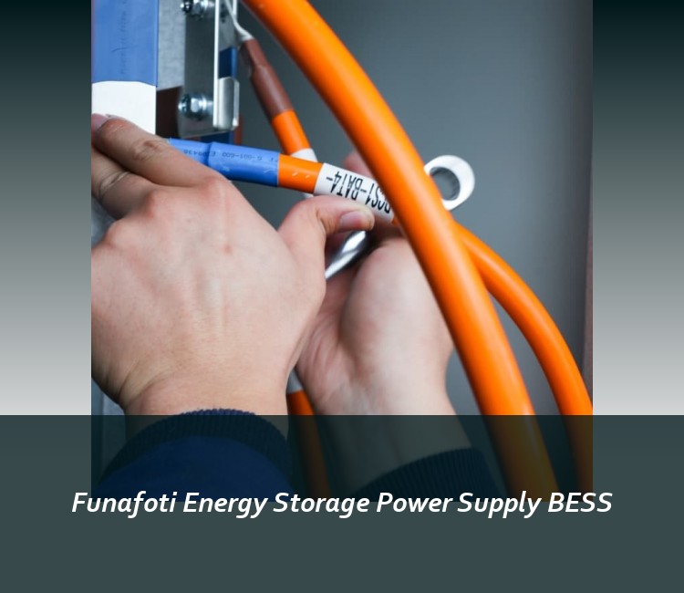 Funafoti Energy Storage Power Supply BESS