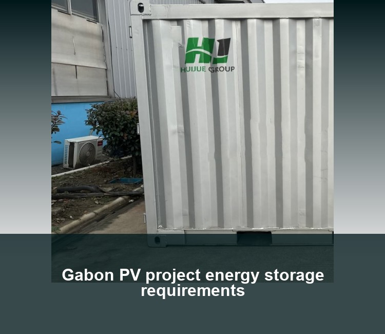 Gabon PV project energy storage requirements