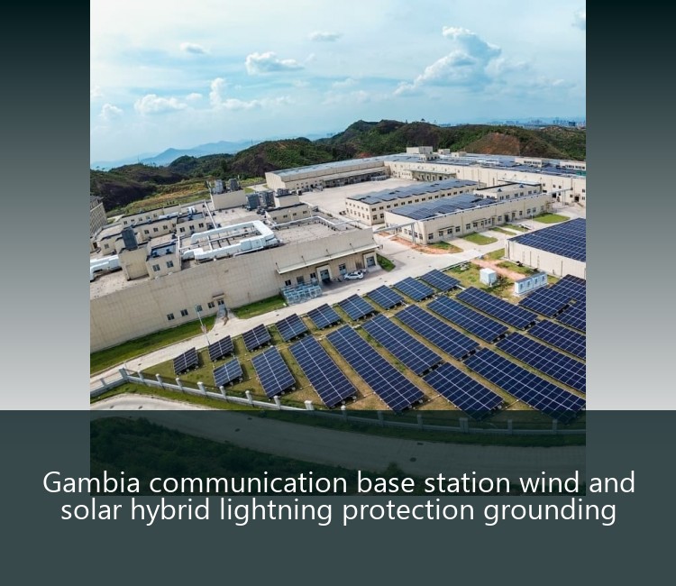 Gambia communication base station wind and solar hybrid lightning protection grounding