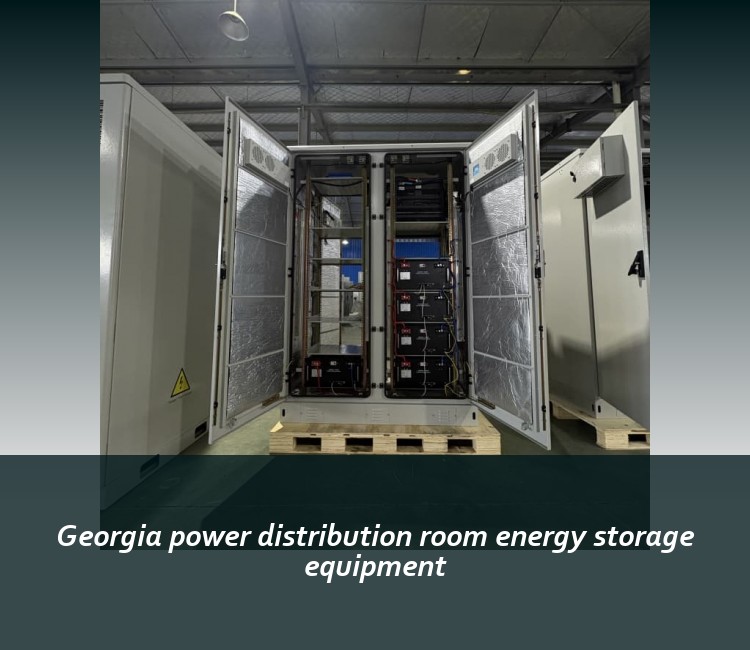 Georgia power distribution room energy storage equipment