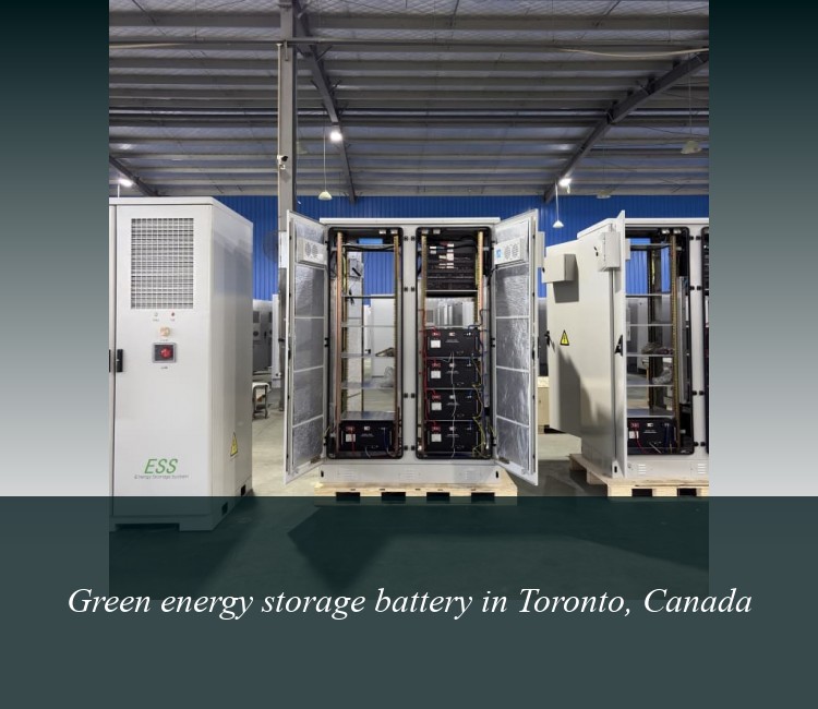 Green energy storage battery in Toronto, Canada