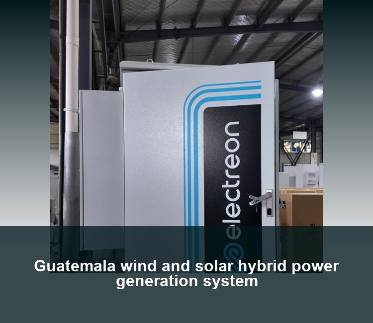Guatemala wind and solar hybrid power generation system