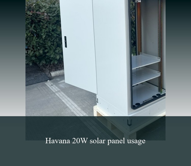 Havana 20W solar panel usage