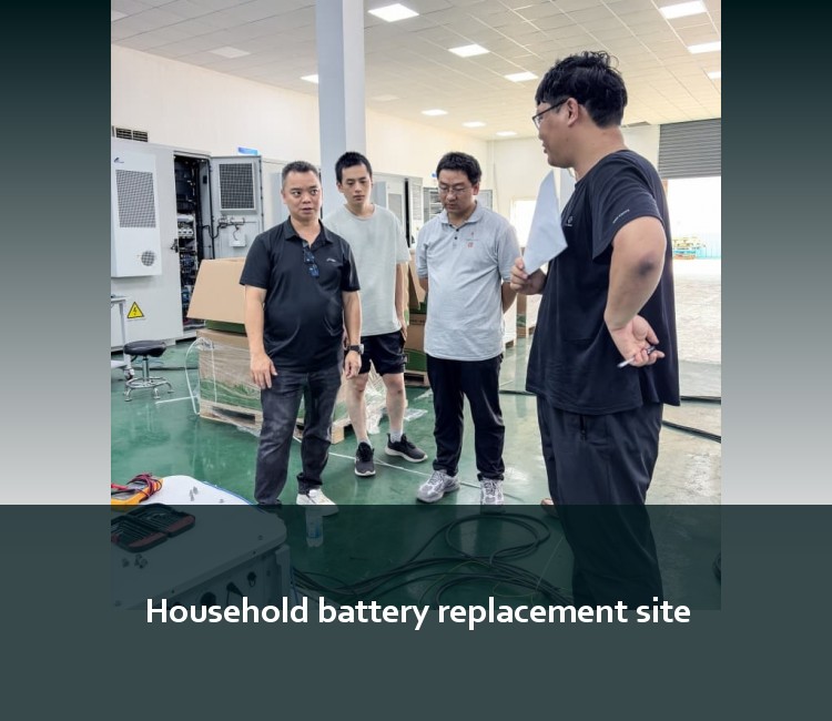 Household battery replacement site