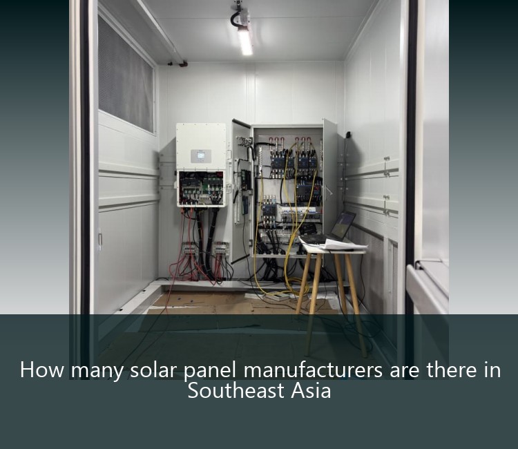 How many solar panel manufacturers are there in Southeast Asia