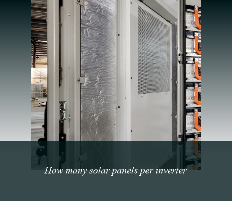 How many solar panels per inverter