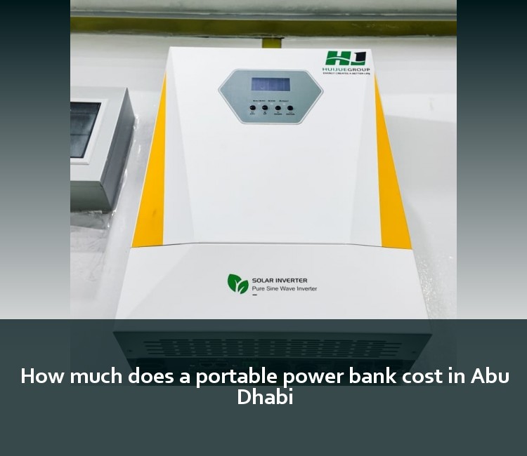 How much does a portable power bank cost in Abu Dhabi