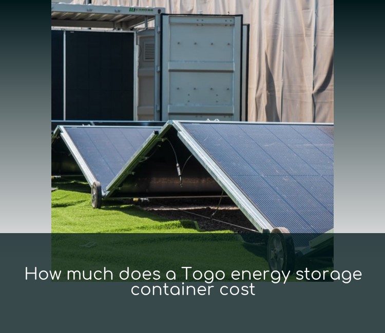 How much does a Togo energy storage container cost