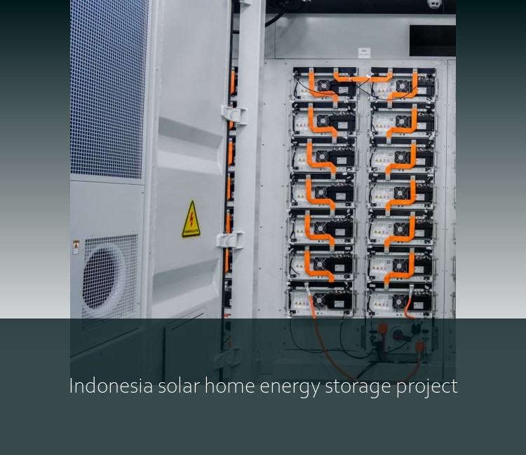 Indonesia solar home energy storage project