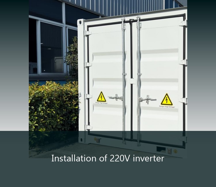 Installation of 220V inverter