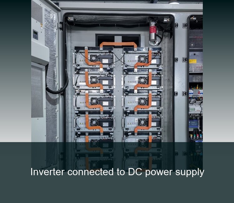 Inverter connected to DC power supply
