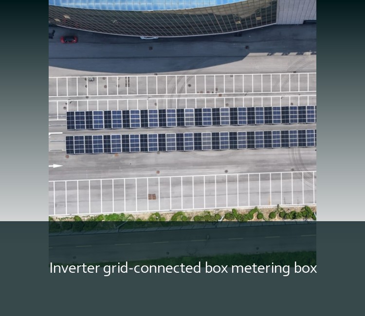 Inverter grid-connected box metering box