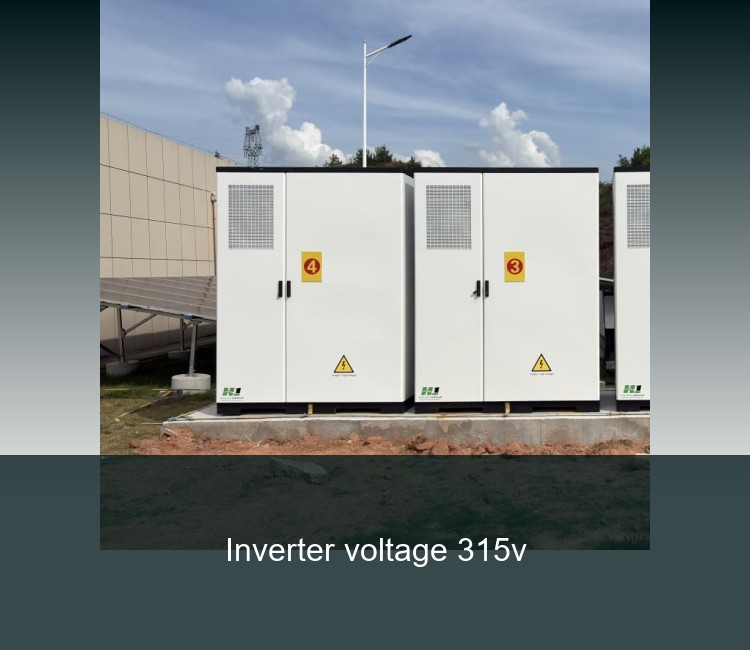 Inverter voltage 315v