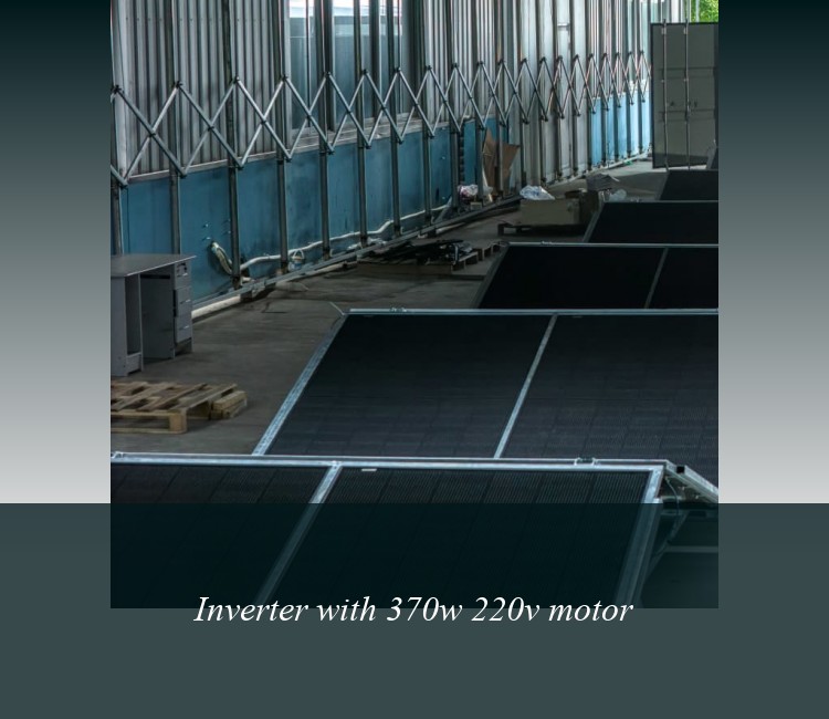 Inverter with 370w 220v motor