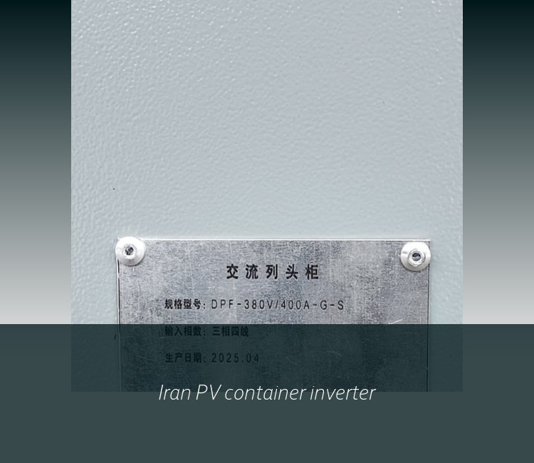 Iran PV container inverter