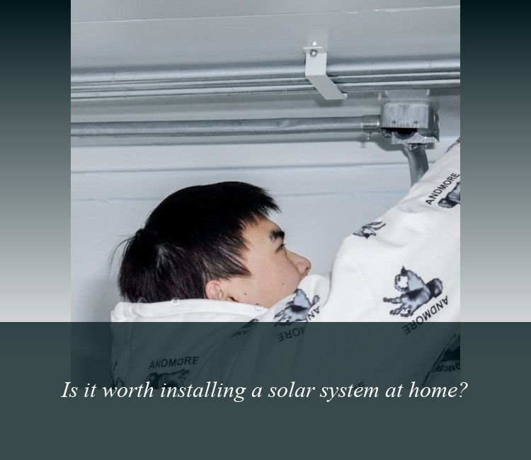 Is it worth installing a solar system at home?