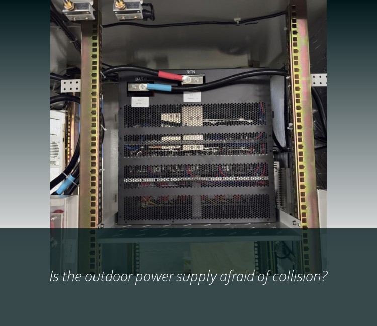 Is the outdoor power supply afraid of collision?